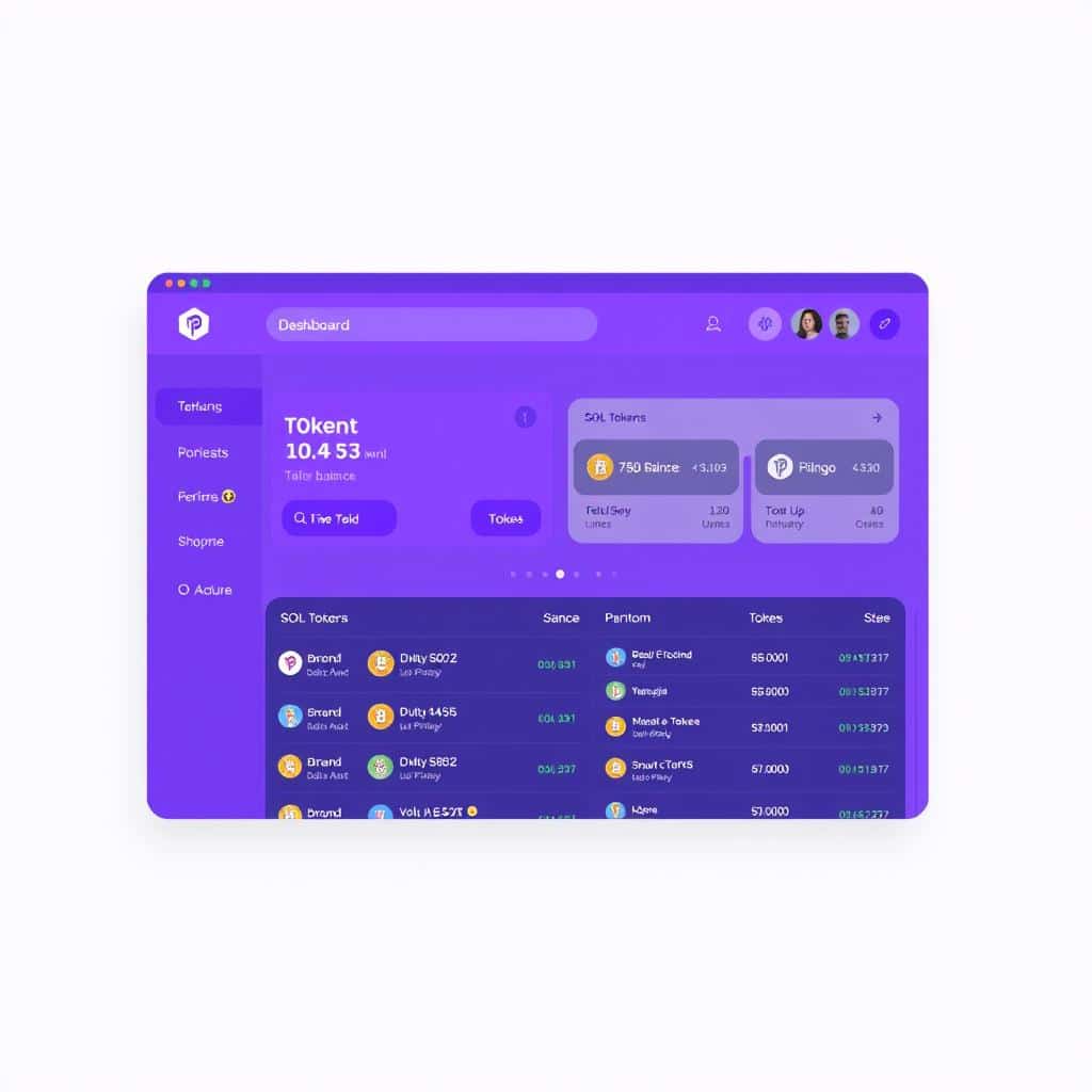 Phantom wallet interface for Solana airdrops 2025