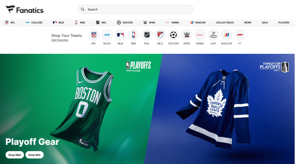 Fanatics online casino