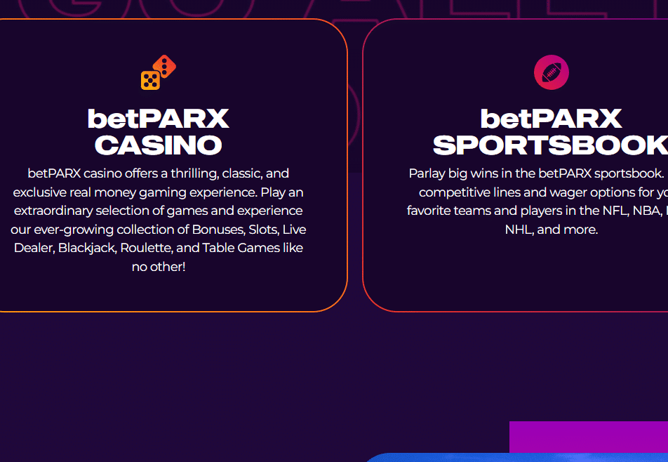 BetPARX online casino